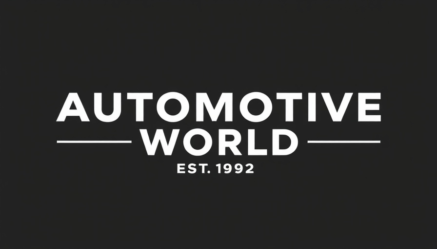 Automotive World logo est. 1992 design.