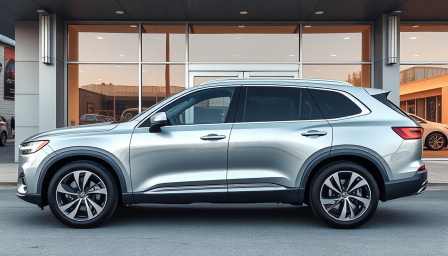 Silver SUV highlighting modern design in U.S. automotive market.