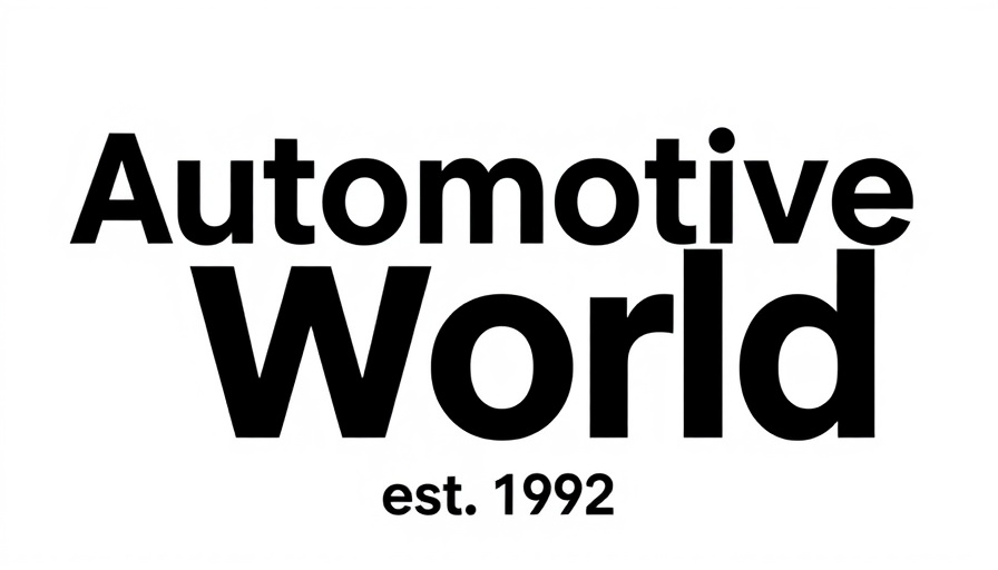 Automotive World logo est. 1992 in bold black text.