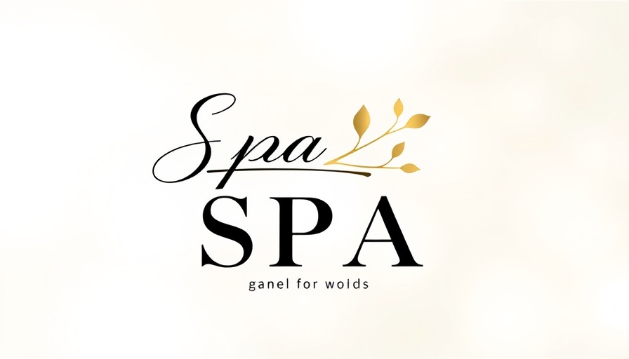 Elegant Spa Medical logo design emphasizing wellness.