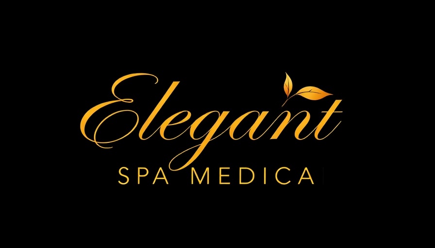 Elegant Spa Medical logo design with leaf motif