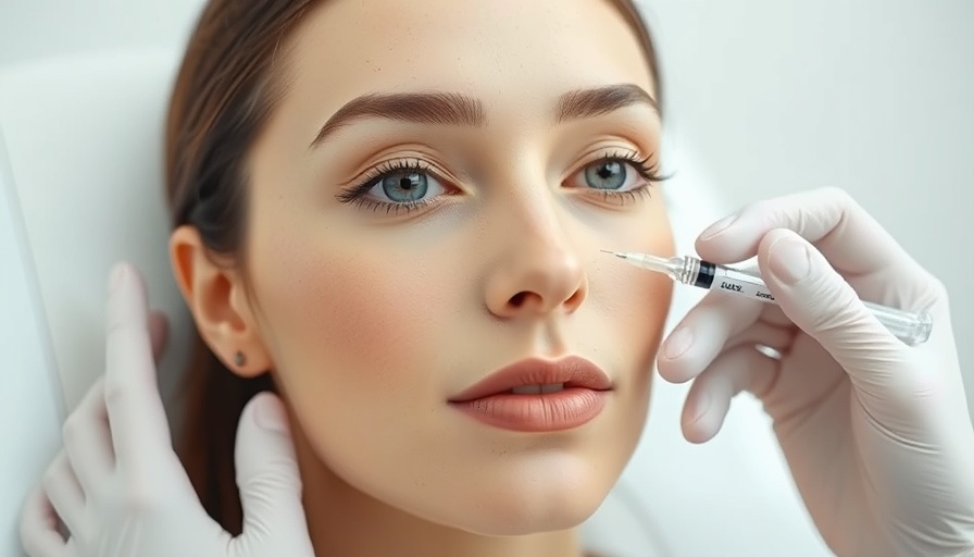 Same-day Botox procedure for facial rejuvenation.