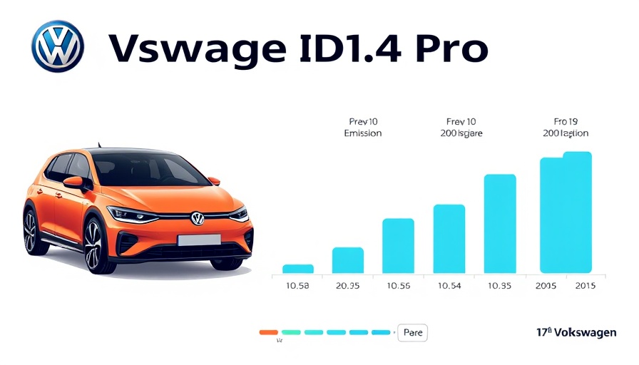 Volkswagen ID.4 Pro emissions comparison infographic, green power.