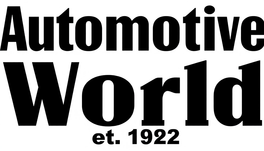 Bold text 'Automotive World est. 1992' on white background.