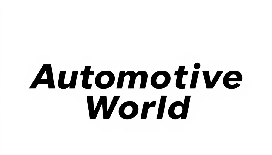 Logo text 'Automotive World est. 1992' on white background