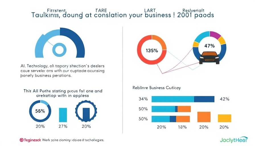 AI technology adoption in dealership infographic chart.