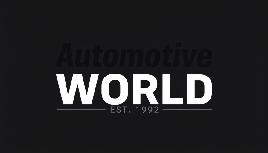 Automotive World logo emphasizing sustainability.