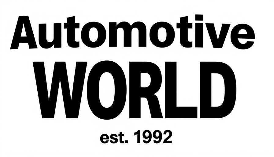 Logo for Automotive World est. 1992