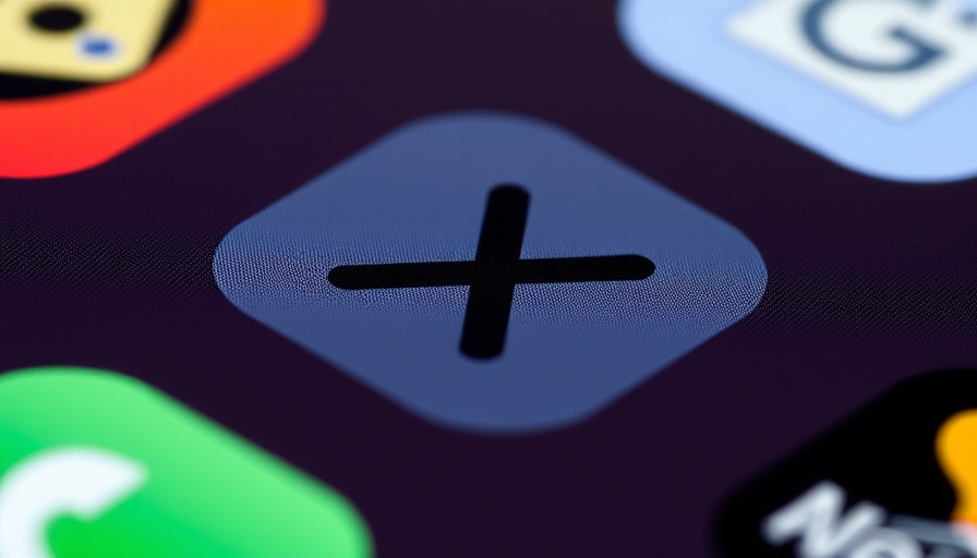 Close-up of X app icon on smartphone screen, highlighting icons.