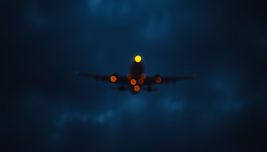 DIY Plane Spotting: airplane lights at night in a dark sky.