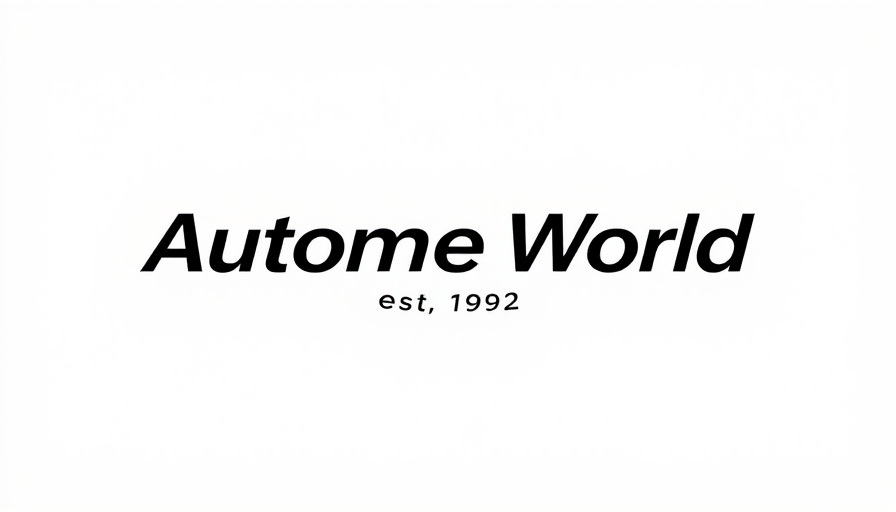 Automotive World's logo, est. 1992, related to GM financial results