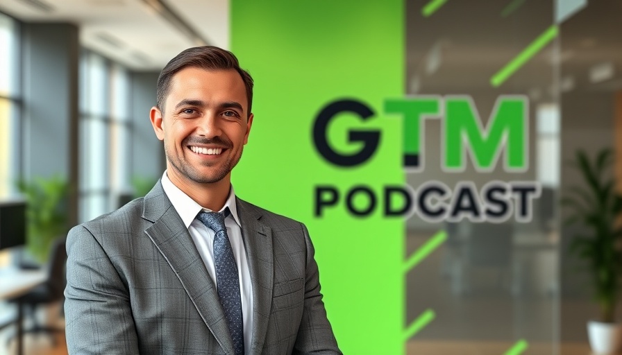 CMO Role discussion on GTM Podcast cover with speaker