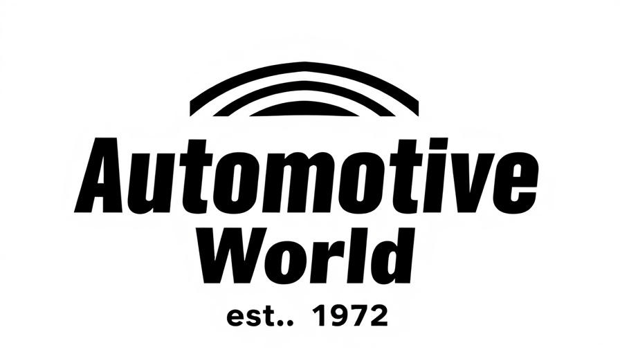 Automotive World logo est. 1992 in black and white