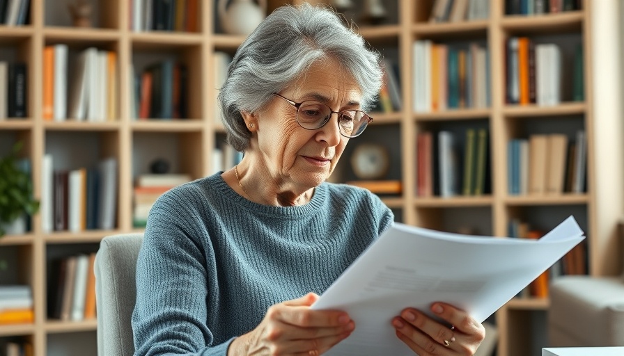 Professional woman reviewing documents in home office, FOMC impact on dealerships.