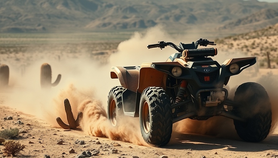 RZR Pro R Factory ATV racing through desert terrain.