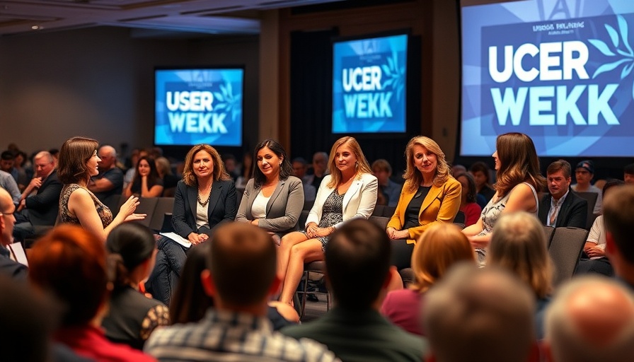 Women in Remarketing panel at Used Car Week 2024.