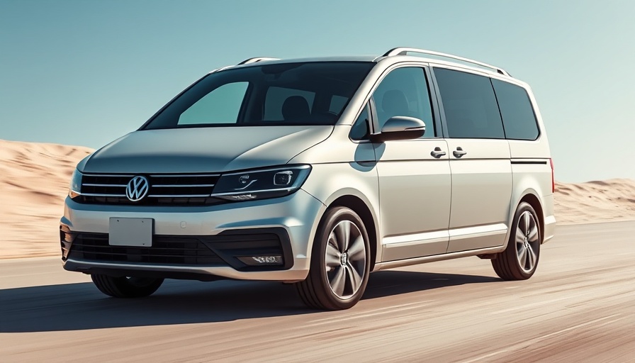 Volkswagen ID.1 driving on a sandy beach.