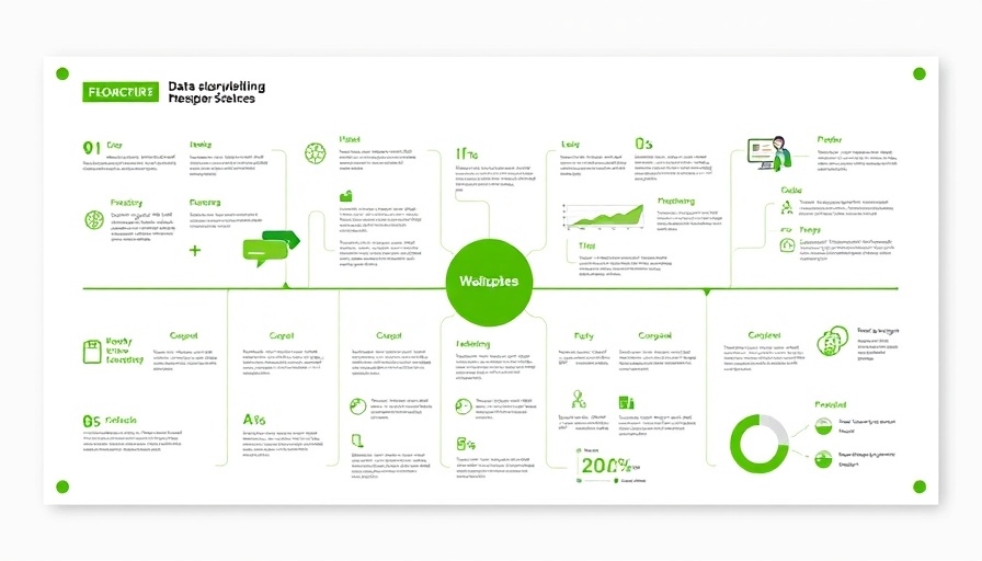 Data storytelling flowchart for beginners with steps and tips.