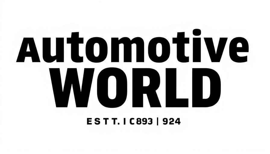 Automotive World logo, bold text, since 1992.