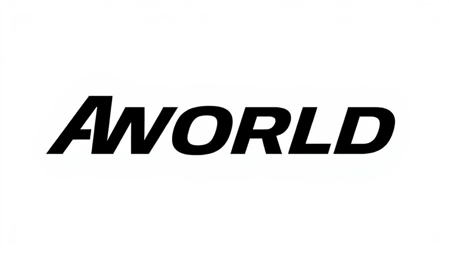 Minimalist Automotive World logo design.