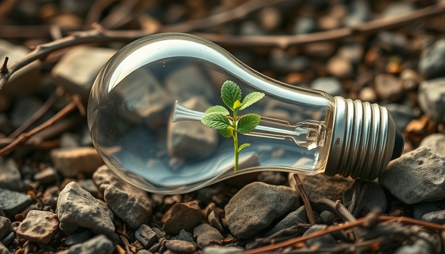 Plant inside a lightbulb symbolizing Building a Learn-It-All Organization.