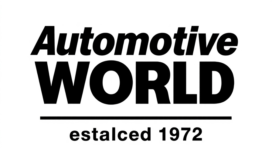 Automotive World logo in black text, established 1992.