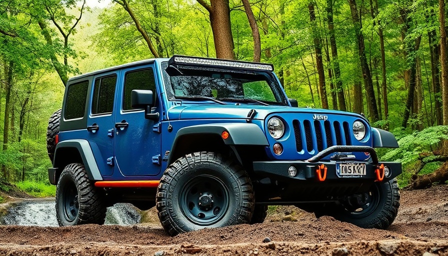 2025 Jeep Wrangler 4xe Backcountry in lush forest setting