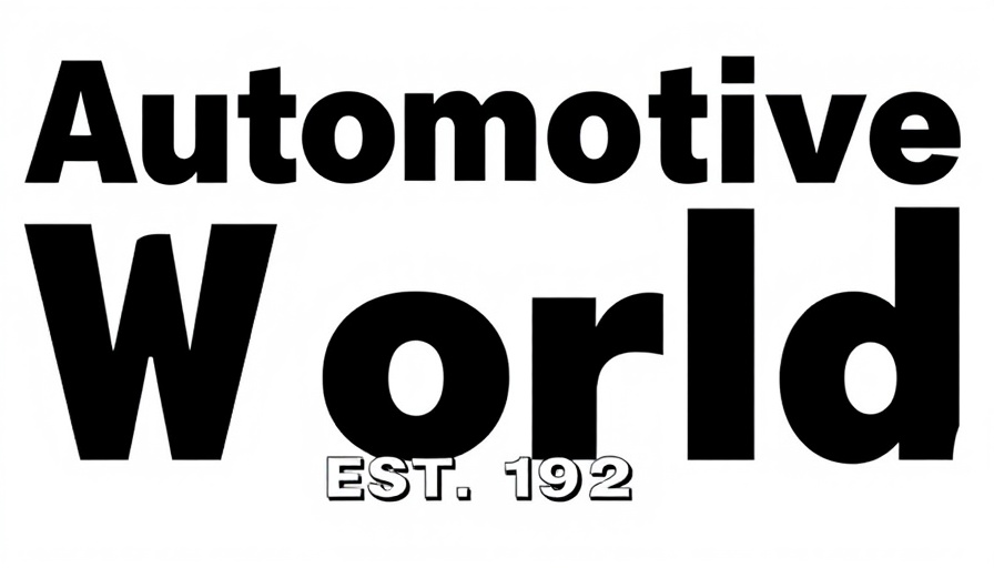 Automotive World est. 1992 logo in black text.