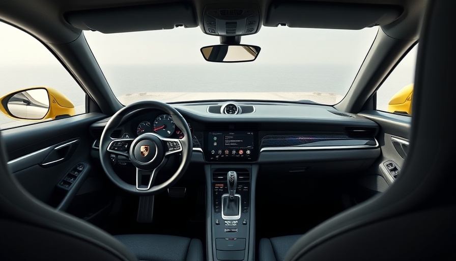 2025 Porsche 911 Carrera interior showcasing digital infotainment.