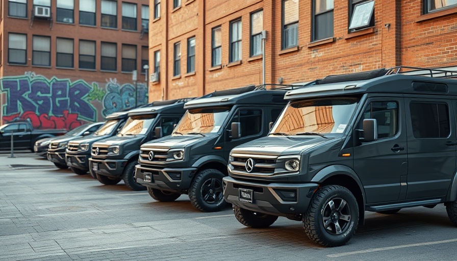 Rivian vehicles parked in urban setting, highlighting Q4 deliveries.