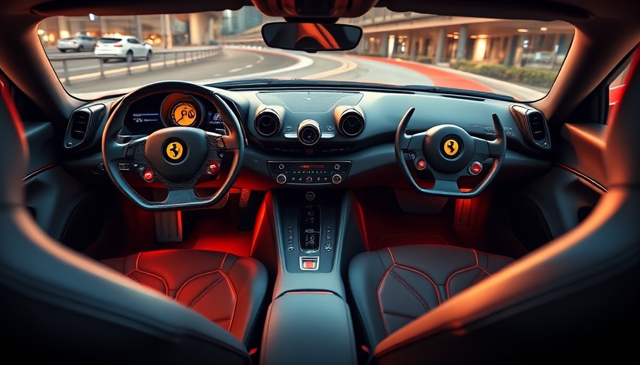 2025 Ferrari 12 Cilindri interior showcasing advanced design.