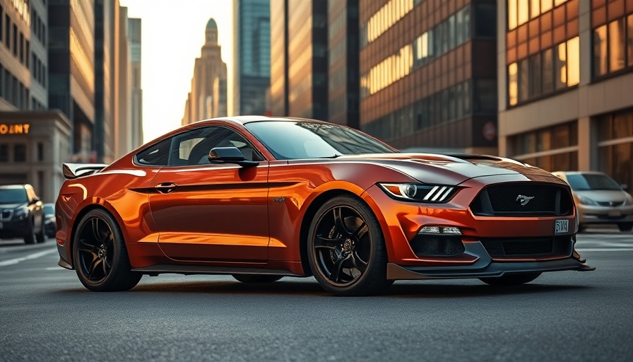 Hennessey Super Venom Mustang parked on urban street.