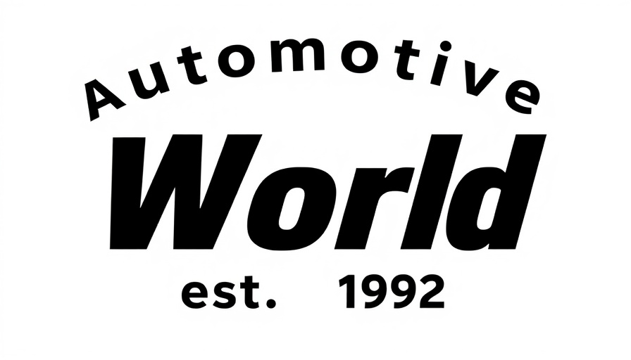 Automotive World logo est. 1992 in bold black text.