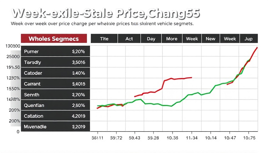 Chart of Canadian wholesale used-vehicle market stability data.