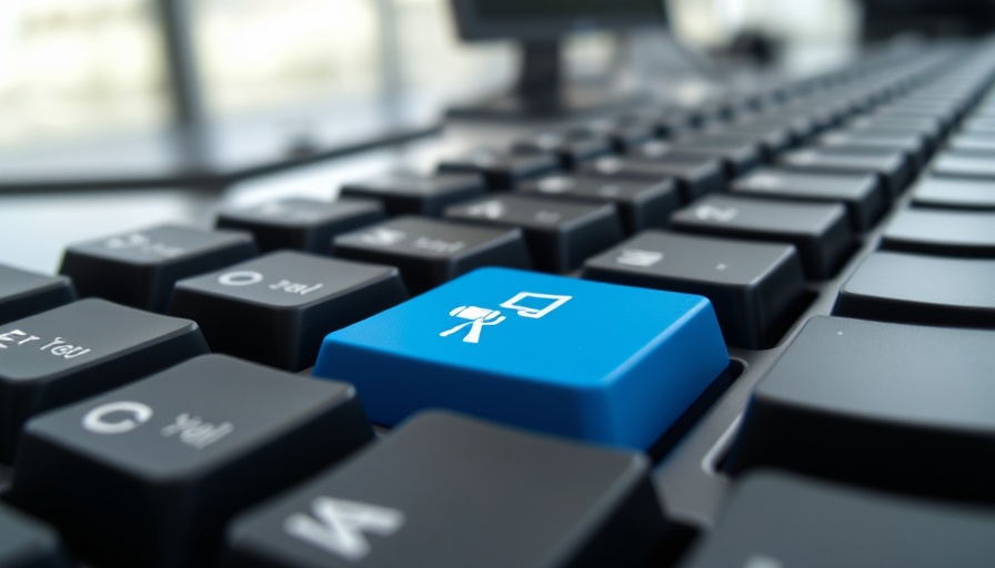 Keyboard with blue auction key representing automotive remarketing online auction platform.