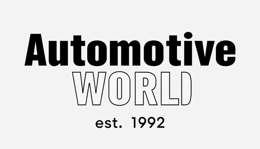 Automotive World logo, est. 1992, related to auto sales training.