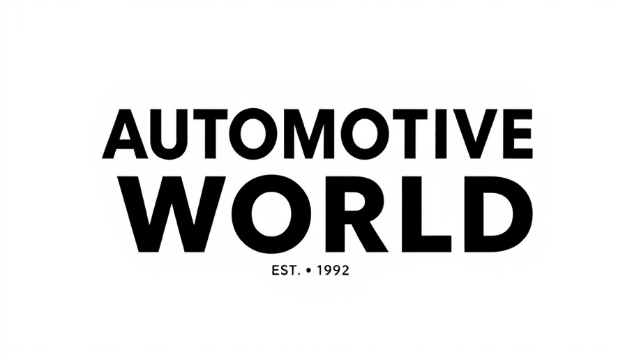 Automotive World est. 1992 black text logo