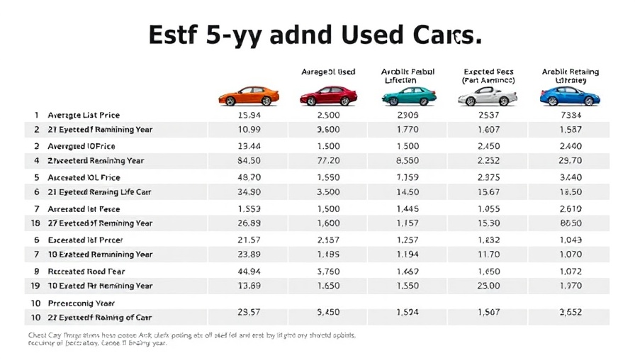 Chart showing 12 best used cars with Honda Fit as most reliable.