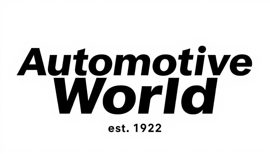 Automotive World logo est. 1992 in bold black text