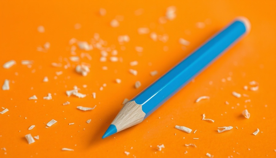 Focused pencil and shavings symbolizing leadership advice