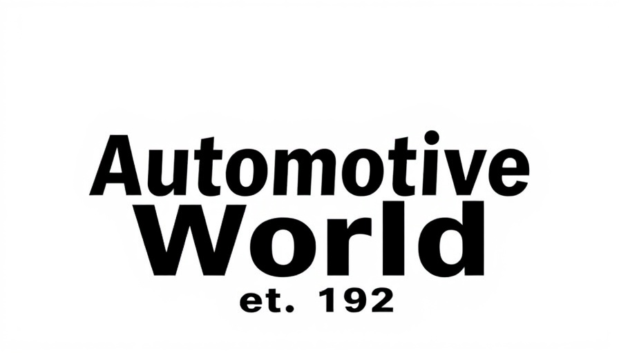 Logo of Automotive World est. 1992, streamline service management for truck dealerships.