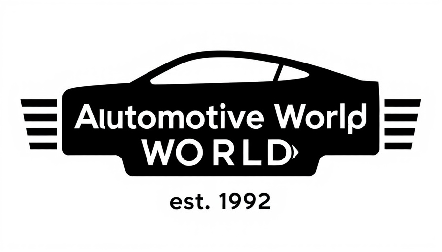 Automotive World logo on AI driving technology background