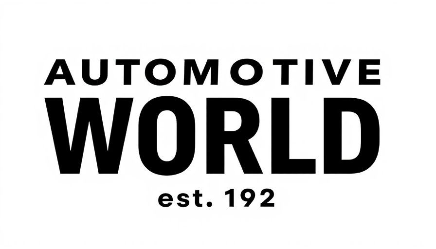 Automotive World text logo on a white background, established 1992.