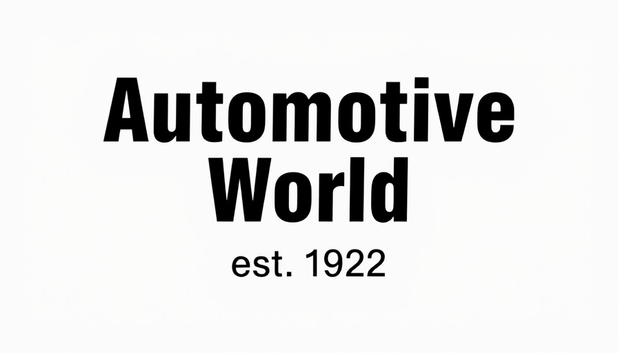 Automotive World logo with established date