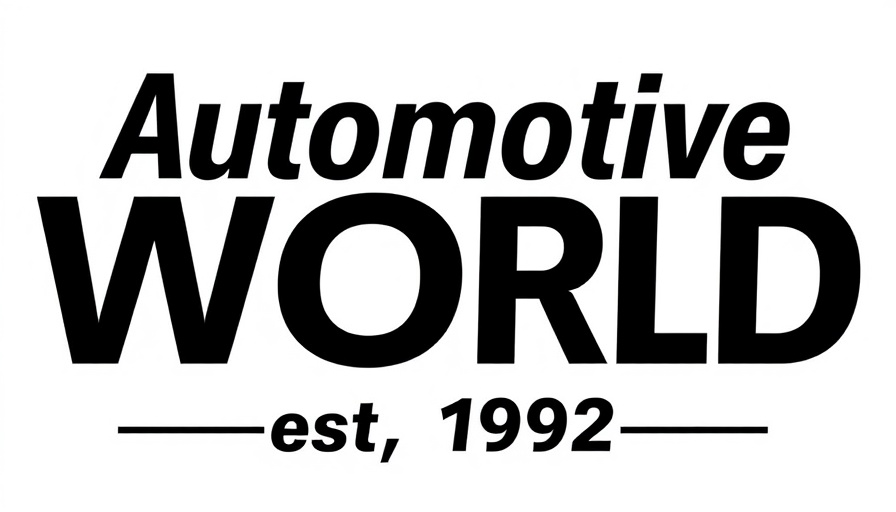 Automotive World logo, established 1992, auto sales training.