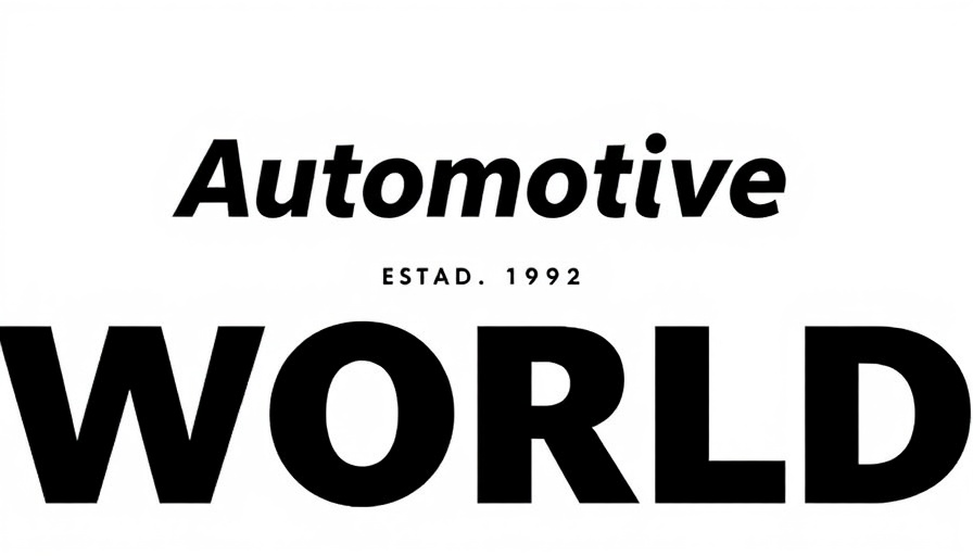 Automotive World logo emphasizing leadership in innovation and technology