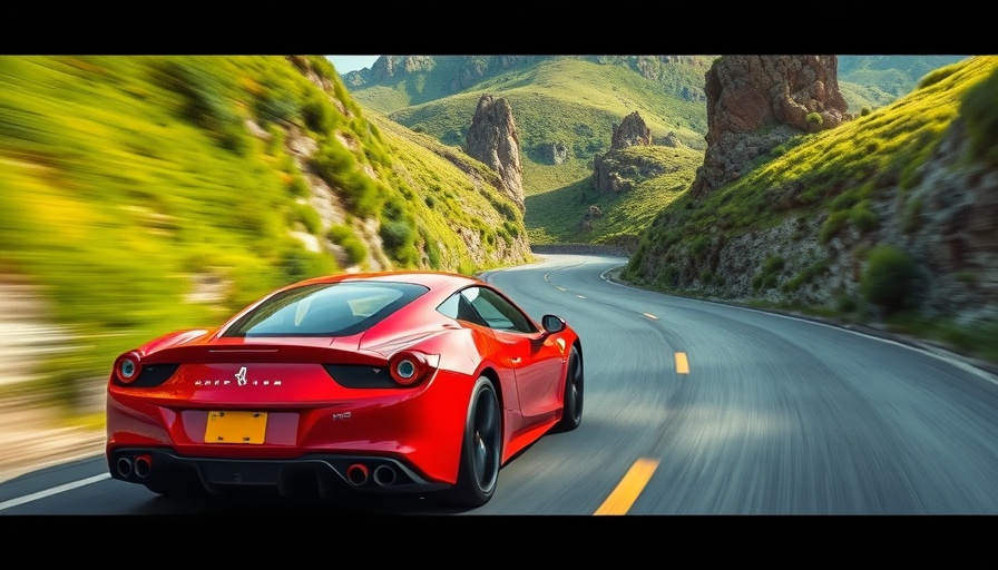2026 Porsche Panamera driving along a scenic winding road