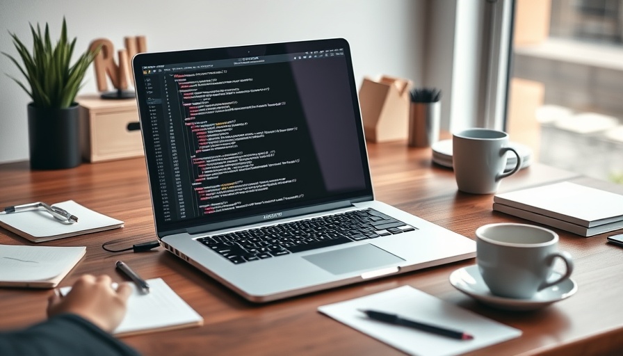 Modern workspace for coding a website from scratch