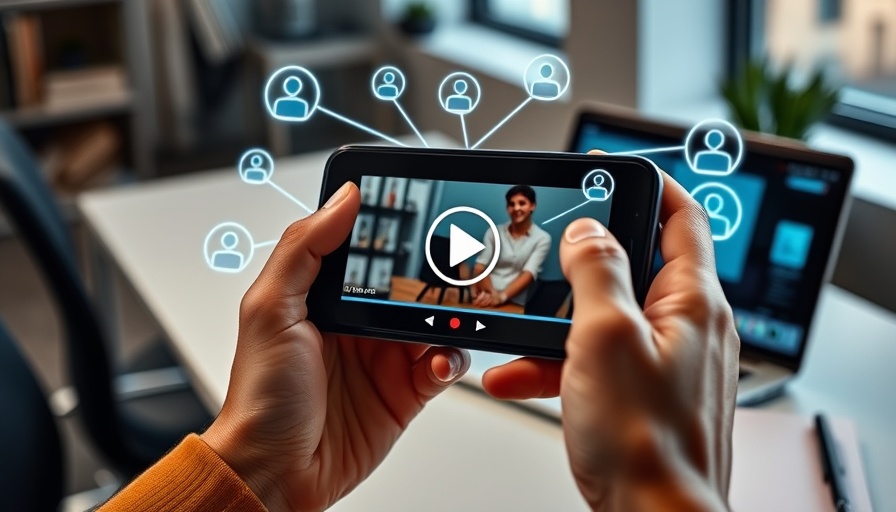 Engaging streaming ads for dealerships concept showing modern technology.