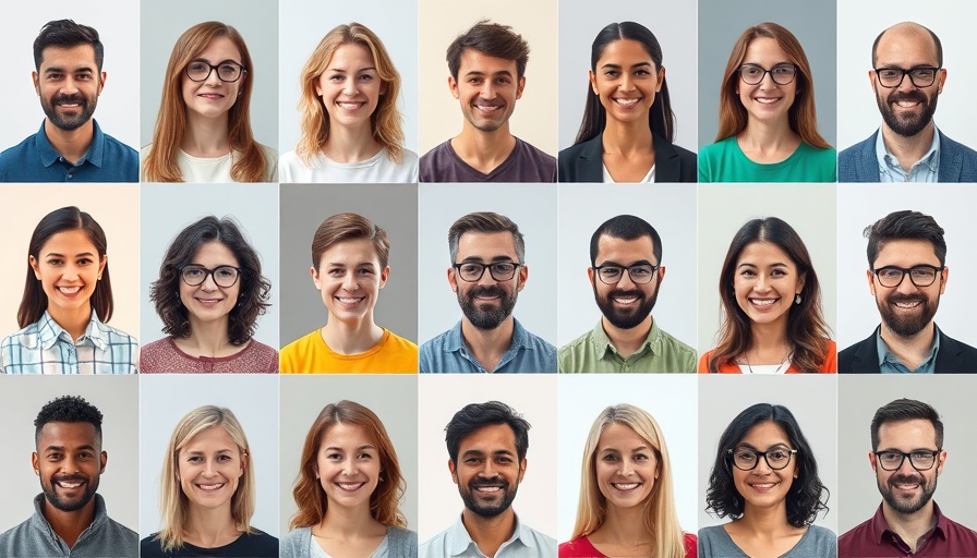 Diverse profile grid showcasing used car sales strategy team.